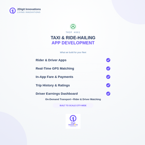 Desarrollo de Aplicaciones Android para Taxis y Servicios de Transporte Privado Empresariales, Plataforma de Reserva para Conductores y Pasajeros - Product Image 4