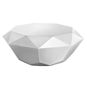 Unique Contemporary Natural Stone Coffee <b>Table</b> with Premium <b>Iron</b> Metal Base for Luxury Living Room Furniture Collections - Product Image 3