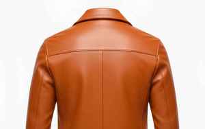 Chaqueta de Cuero Larga Estilo Casual Urbano para Hombre OEM con Cuello Textil, Proveedor de Fábrica Personalizado, Chaqueta de Cuero Cálida al por Mayor - Product Image 3