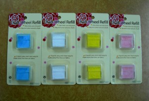 DK-432-1B ชอล์คแบบล้อสำหรับเติมผง - สีฟ้า, สีแดง, สีขาว, สีเหลือง - เลือกสี |   เครื่องมือทำเครื่องหมายและติดตามเส้น - Product Image 2