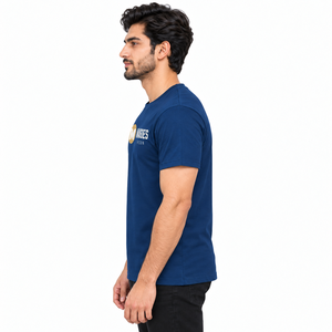 Camiseta Extra Grande para Hombre, 160 GSM, Algodón Jersey, Diseño Personalizado en la Parte Delantera, Corte Holgado, Manga Corta, Ecológica, Transpirable, Urbana - Product Image 3