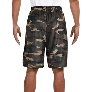 Pantalones Cortos Deportivos de Poliéster de Alta Calidad al por Mayor para Hombre, Pantalones Cortos Deportivos Personalizados de Malla de Poliéster al por Mayor - Product Image 2