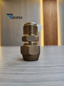 Conector de Clase 4 para Industria Pesada, Acabado Natural Pulido, Tamaño Métrico e Imperial en Pulgadas, Cuerpo Redondo, Rosca Derecha - Product Image 4
