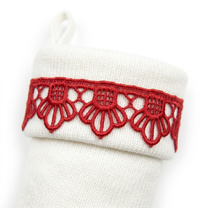 15mm <b>Red</b> Geometric Guipure Eco-Friendly Luxury GPO Lace Trim Customizable Wholesale 20 Meter Packing Kurti Borders Dupatta - Product Image 1