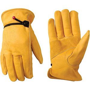 Guantes de Seguridad para Trabajo en Cuero SW GROUP SW-98, Resistentes a Cortes e Impactos, Antideslizantes, Transpirables, 12 oz de Grosor, Puño Reforzado, Talla 10 - Product Image 3