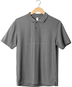 Prix d'usine direct Design personnalisé maillot Hip Hop pour hommes pour polo bouton court soie impression numérique tissu Service OEM - Product Image 1