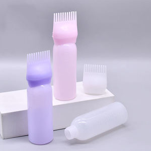 Botella de Plástico HDPE Recargable y Biodegradable para Cosméticos, 150 ml, con Estampado en Caliente, Botella Automática para Tinte de Cabello - Product Image 2