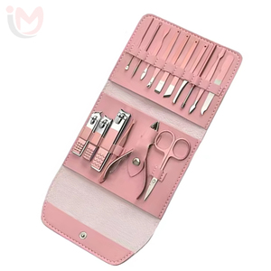 Professional Portable 10-in-1 Stainless Steel Nail Clipper <b>Kit</b> with Remover Cutter Nipper Manicure Pedicure <b>DIY</b> Set - Product Image 3