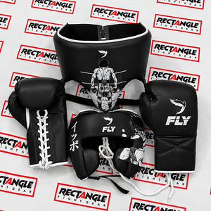 FLY - Juego de Guantes de Boxeo de Piel de Vacuno para Adultos, con Embalaje Personalizado, Secado Rápido, Absorción de Humedad, con Cordones - Product Image 4