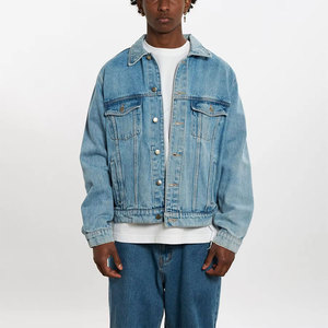 Factory Made New Arrival Long Sleeve Men Jeans <b>Jacket</b> Custom Design <b>Cheap</b> Price Wholesale Men <b>Winter</b> <b>Jacket</b> - Product Image 1