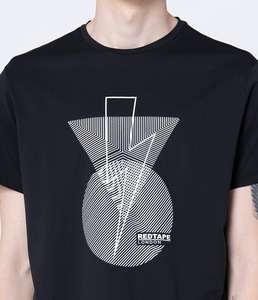 เสื้อยืดคอตตอนพิมพ์ลายคุณภาพสูงสำหรับผู้ชาย ทรงปกติ คอกลม สวมใส่สบาย เหมาะสำหรับแฟชั่นฤดูร้อนและการสวมใส่ในชีวิตประจำวัน - Product Image 5