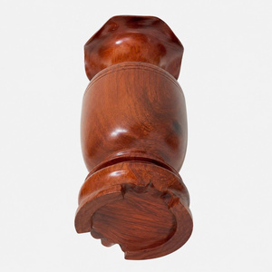 Vase de sol en bois Art Déco de haute qualité Tam Viet, forme ronde, durable et écologique, fait main, décoration d'intérieur, modèle A29 - Product Image 6