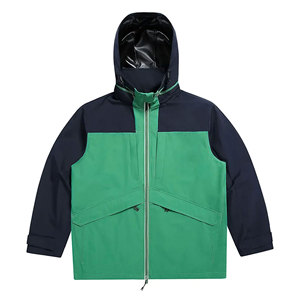 Windbreaker Men Casual Spring Autumn Lightweight <b>Jacket</b> New Arrival Hooded Contrast Color Zipper Up Stylish Comfortable - Product Image 3