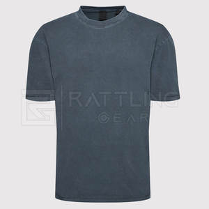 Camiseta elegante con hombros caídos para hombre 100% algodón mejor precio ropa de calle - Product Image 5