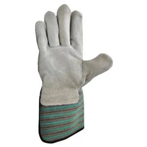 Gants de travail en cuir de vachette de haute qualité, résistants, réfléchissants, pour la construction, protection des mains, certifiés CE, sécurité - Product Image 6