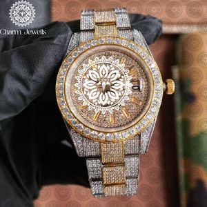 Reloj de Lujo Charm_Jewells para Mujer con Cristales K9, Esfera Redonda, Cierre de Mariposa, 30mm, Estilo Joyería de Moda - Product Image 1