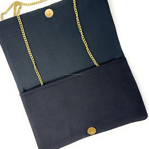 Tacos Tequila Striped Design Full Beaded Clutch <b>Bag</b> Funny Statement Casual Fiesta Theme Handmade Colorful Bead Durable Foldable - Product Image 6