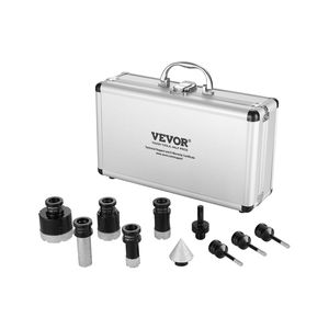 Set di punte diamantate 11 pezzi 6/8/10/20/25/28/32/35/45/50/65mm Dry Wet Diamond Diamond Saw Kit 5/8 "-11 connettore custodia - Product Image 1