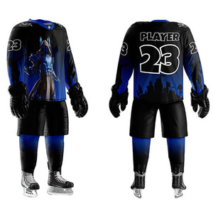 Vêtements de sport flexibles, tissu extensible, uniforme de hockey sur glace, coupe confortable, uniforme de hockey sur glace - Product Image 1