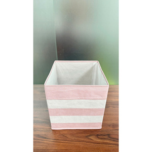 MA58NW Foldable Cube Storage <b>Box</b> Customizable Polyester Fabric OEM ODM Logo for Toys <b>Clothes</b> Office Organization Vietnam - Product Image 5