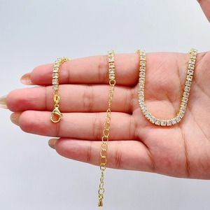 Cadena de tenis con diamantes en oferta, con engaste resistente y brillo duradero, disponible a un precio razonable. - Product Image 3