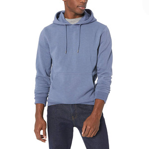Men's Winter Casual Pullover Hoodie Sweatshirt Breathable 100% Polyester Eco-Friendly Zipper Solid Long Sleeve Oem Service - Product Image 5