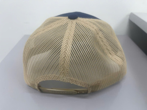 Casquette trucker en maille confortable à 6 panneaux avec logo personnalisé, style décontracté pour adultes, idéale pour le printemps et l'été, fabriquée au Vietnam - Product Image 2