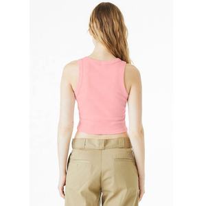 Bella+Canvas 1019 <b>WOMEN'S</b> MICRO RIB RACER TANK Custom Logo Vest 100% Cotton Crop Tank <b>Top</b> Gym <b>Women</b> Crop Tank <b>Top</b> Breathable - Product Image 4