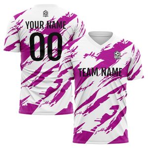 Camiseta de Fútbol Personalizada de Secado Rápido 100% Poliéster Transpirable / Venta al por Mayor con Impresión por Transferencia de Calor, Último Diseño, Camiseta Deportiva para Hombre con Protección UPF 50 - Product Image 3