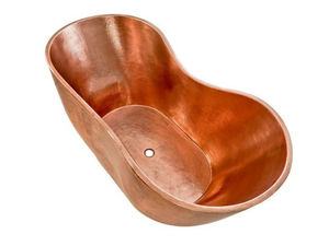 Luxury Freestanding Copper Bathtub with Heavy-Duty Double-Wall Body and Optional Onsite Insulation for Long-Lasting Performance - Product Image 5