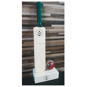 Mini batte de cricket de sport avec housse, vente en gros promotionnelle, logo personnalisé, cadeau pour enfants, cadeaux de fête, en vrac, jouet en bois souvenir, autographe - Product Image 3