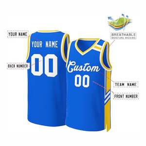 Camiseta de Baloncesto Informal con Estampado Personalizado, Uniforme Deportivo Sublimado, Transpirable, de Secado Rápido, con Protección UV, Nombre y Número Personalizados - Product Image 5