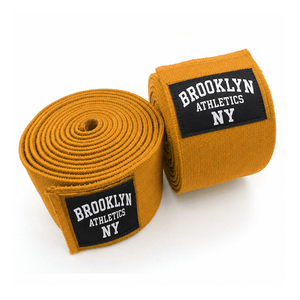 Heavy-Duty Breathable Natural Rubber Professional Protection Unisex <b>Knee</b> <b>Wraps</b> for Weightlifting - Product Image 5