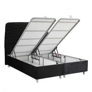 Colchón de Muelles Ensacados de Lujo Edición Negra, Colchón Premium para Dormitorio de Hotel con Pillow Top y Confort Suave - Product Image 1