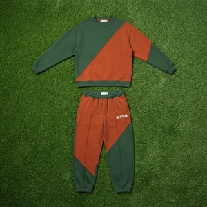 Conjunto de Sudadera y Pantalones Deportivos para Hombre, Cuello Redondo, Bloques de Color, Ropa Casual Urbana, Conjunto Deportivo con Logotipo Personalizado - Product Image 5