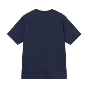 T-shirt en coton lourd style imprimé athlétique avec logo personnalisé, 100 % coton, pour homme, pour entraînement, course à pied, gym, fitness. - Product Image 3