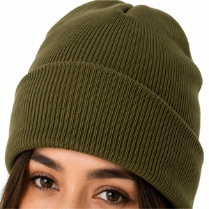2026 Premium Jacquard Acrylic Unisex Adjustable <b>Beanie</b> Soft Warm Breathable <b>Waterproof</b> Stretchable Winter Outdoor Cap - Product Image 4