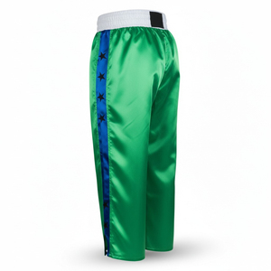 Pantalones de kickboxing para práctica de artes marciales, entrenamiento, competición, pantalones de entrenamiento para hombres y mujeres, pantalones de entrenamiento de combate, duraderos y ligeros - Product Image 4