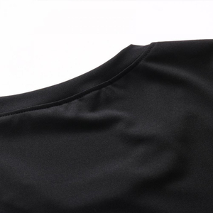 Chemise de compression personnalisée pour homme, unisexe, manches longues, légère, séchage rapide, antistatique, coupe-vent, 240g, spandex, polyester, service OEM - Product Image 2