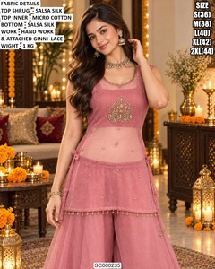 Ensemble de robes 3 pièces pour femmes, vêtements ethniques de créateur, collection de tenues de fête, tenue traditionnelle indienne, vêtements de soirée pour femmes, Occasio - Product Image 1