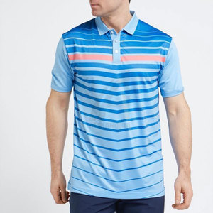 Polo de golf de diseño moderno y calidad premium para hombre, ropa informal, color personalizado con logotipo. - Product Image 3