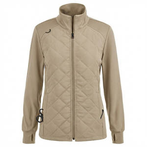 Chaqueta Quilted Unisex Personalizada al por Mayor para Mujer, Uniforme Médico de Enfermería, Chaqueta Quilted con Cremallera Completa, Ajuste Delgado, para Hospital y Doctor - Product Image 2