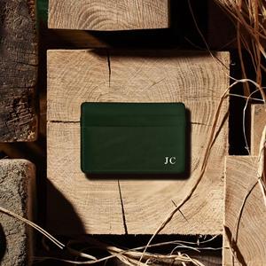 Custom Slim Leather <b>Card</b> <b>Holder</b> RFID Blocking Minimalist Credit <b>Card</b> Case Men's Pocket Business <b>Wallet</b> LNCR-0004 - Product Image 1