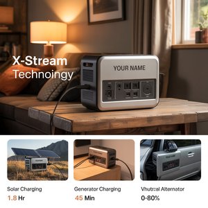 Wholesale 1024Wh <b>Solar</b> <b>Generator</b> 1800W LiFePO4 Battery 220W <b>Solar</b> Panel Kit OEM ODM Factory Direct Portable Power Station - Product Image 3