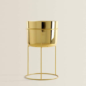 Maceta Decorativa para Jardín, Maceta de Metal de Primera Calidad con Soporte, Maceta para Flores en Oferta - Product Image 5