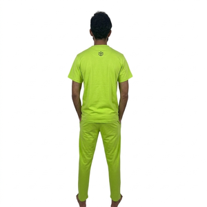 Wholesale New Men's Summer Breathable Print T-shirt <b>Pants</b> Set Casual Fashion T Shirt And Trouser Set - Product Image 6