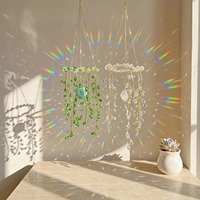 Attrape-soleil en cristal multicolore pour offrir en cadeau et pour une utilisation intérieure, décoration suspendue au plafond pour une éclairage esthétique de la pièce