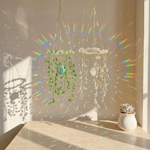 Atrapasoles de cristal multicolor para regalo y uso interior, decoración colgante de techo para iluminación estética de habitaciones - Product Image 5