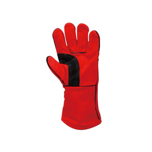 Gants de soudage pour les travailleurs du métal, protection contre la chaleur, protection contre les éclaboussures de métal fondu, type B, doublure en coton, tailles personnalisables, soudage - Product Image 3