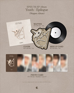 EPEX - [ YOUTH : EPILOGUE ] 7º EP (Versión del Álbum WAPPEN) Álbum de K-Pop en CD, el Más Vendido en Corea, para Todas las Edades - Product Image 5